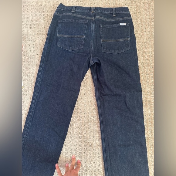 Carhartt Women’s ORIGINAL-FIT BLAINE FLANNEL-LINED JEAN Size 8 Regular - Picture 9 of 10